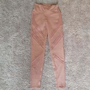Dusty Rose Alo Cutout Leggings